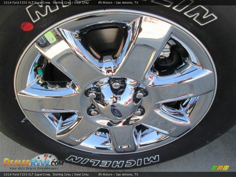 2014 Ford F150 XLT SuperCrew Wheel Photo #3