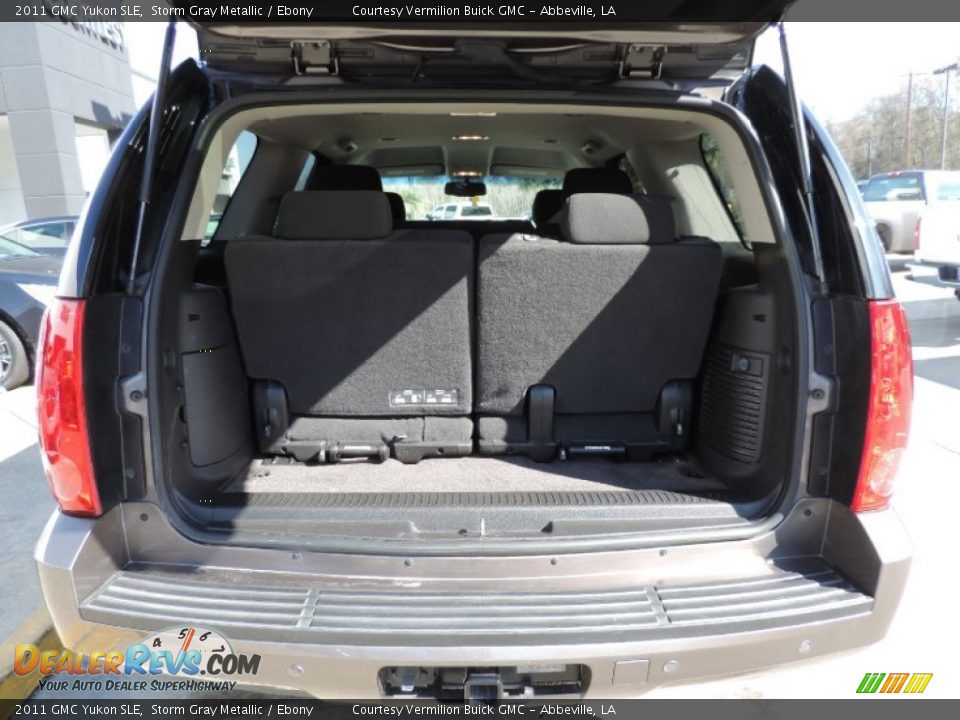2011 GMC Yukon SLE Storm Gray Metallic / Ebony Photo #4