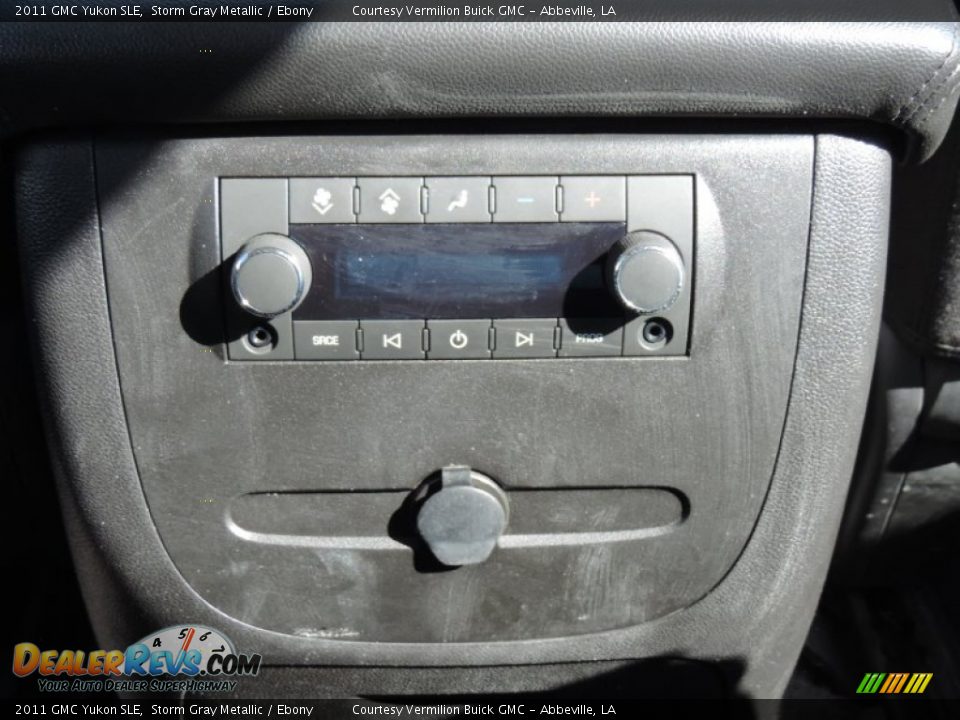 2011 GMC Yukon SLE Storm Gray Metallic / Ebony Photo #9