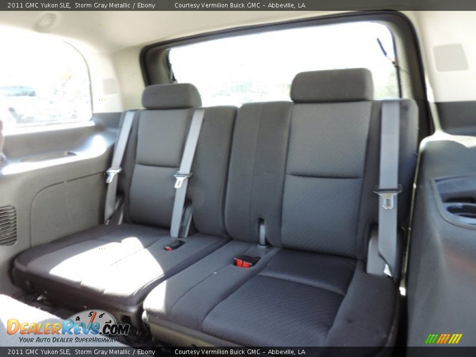 2011 GMC Yukon SLE Storm Gray Metallic / Ebony Photo #11