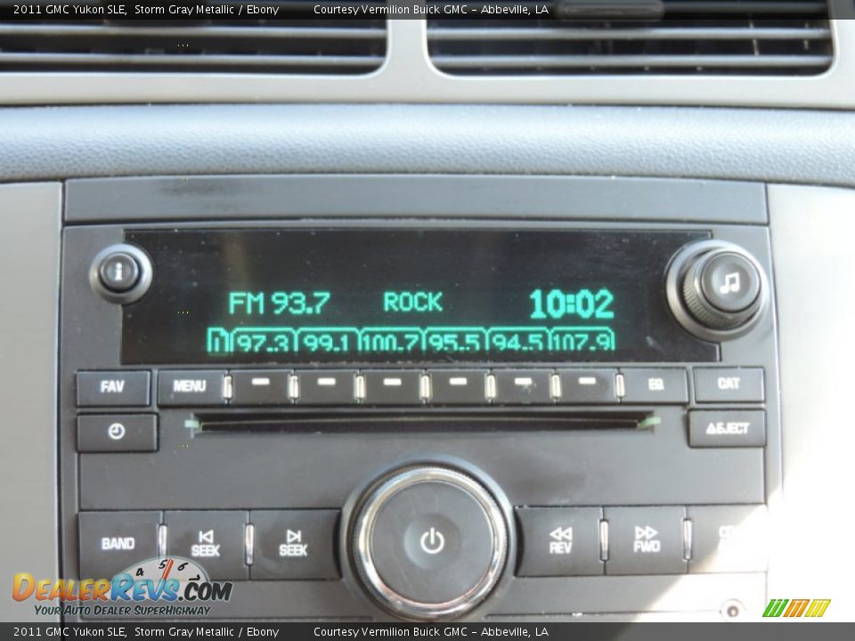 2011 GMC Yukon SLE Storm Gray Metallic / Ebony Photo #18