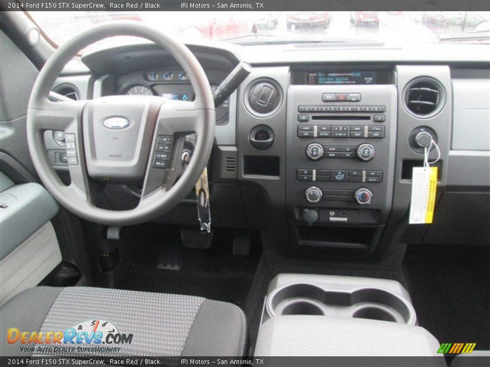 Dashboard of 2014 Ford F150 STX SuperCrew Photo #10