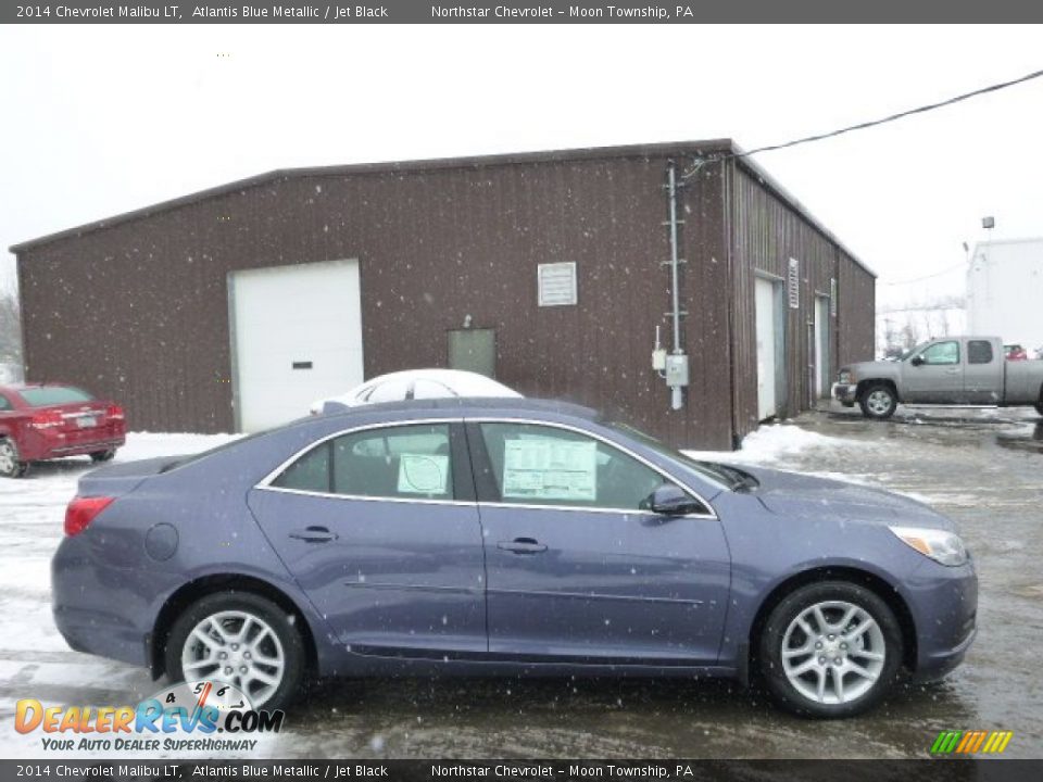 2014 Chevrolet Malibu LT Atlantis Blue Metallic / Jet Black Photo #4