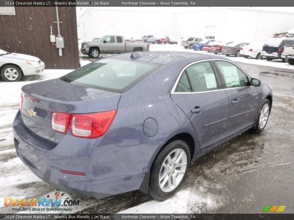 2014 Chevrolet Malibu LT Atlantis Blue Metallic / Jet Black Photo #5