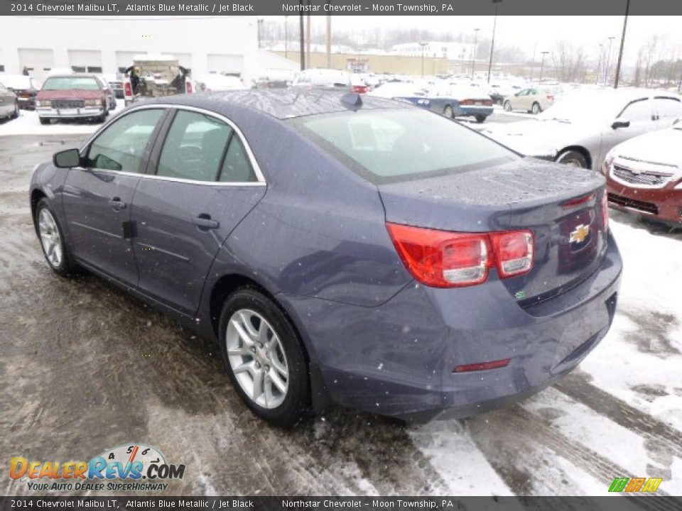 2014 Chevrolet Malibu LT Atlantis Blue Metallic / Jet Black Photo #7