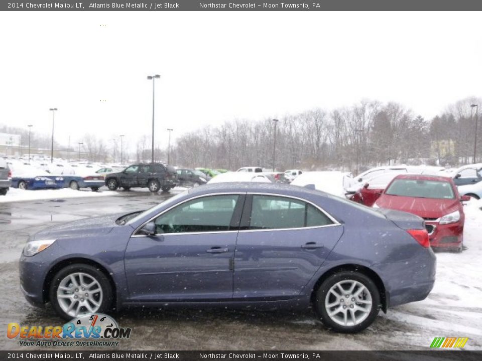 2014 Chevrolet Malibu LT Atlantis Blue Metallic / Jet Black Photo #8