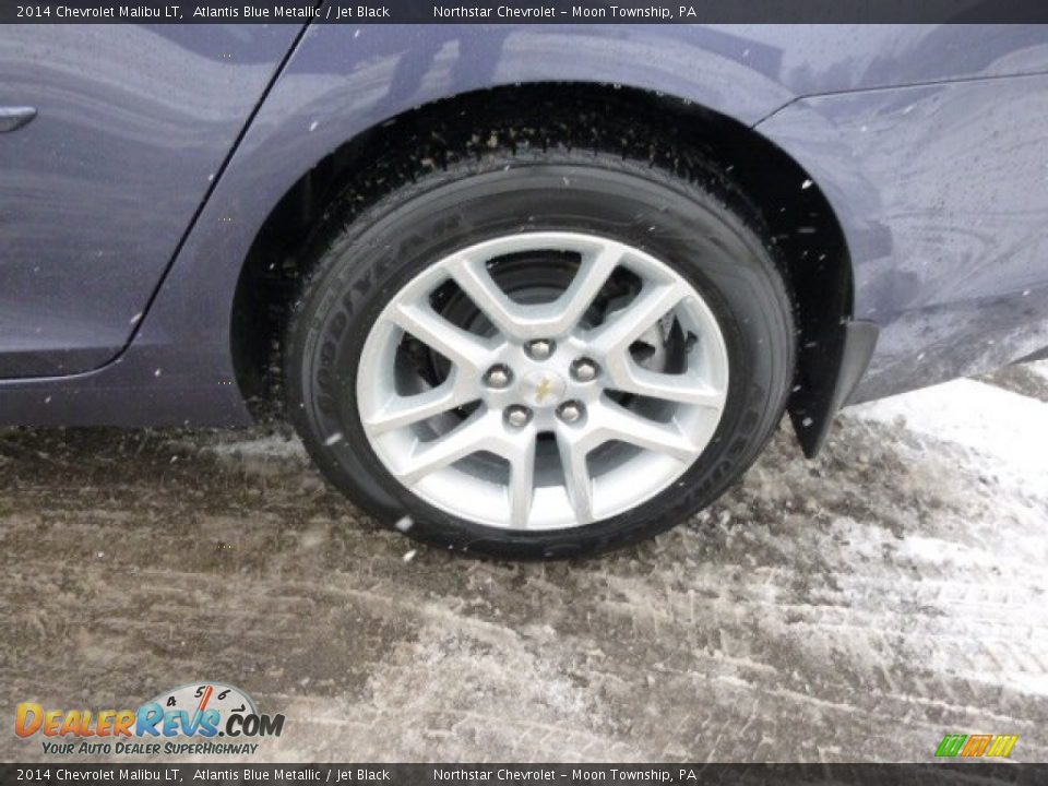 2014 Chevrolet Malibu LT Atlantis Blue Metallic / Jet Black Photo #9
