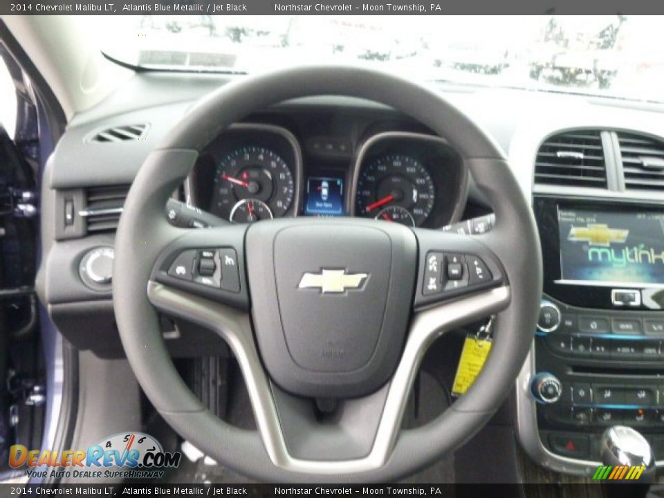 2014 Chevrolet Malibu LT Atlantis Blue Metallic / Jet Black Photo #18