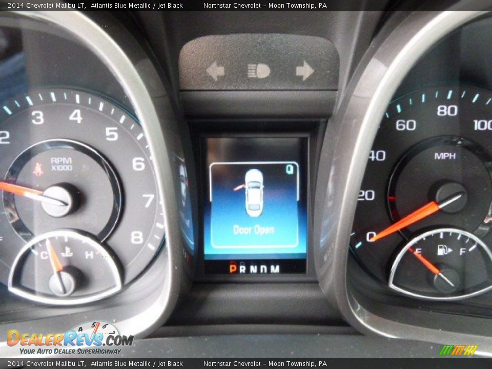 2014 Chevrolet Malibu LT Atlantis Blue Metallic / Jet Black Photo #19