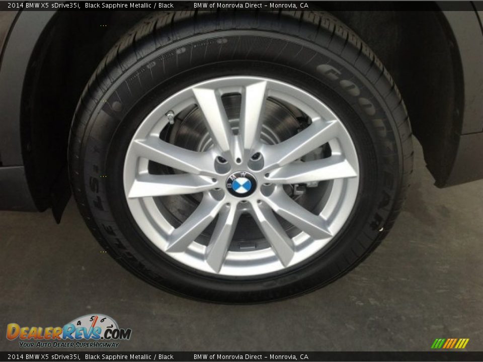 2014 BMW X5 sDrive35i Black Sapphire Metallic / Black Photo #4