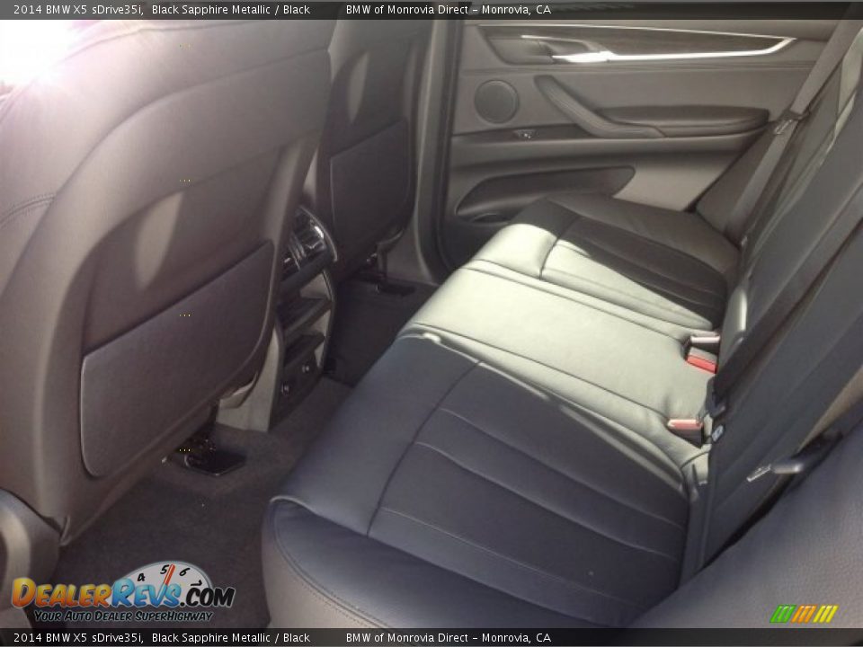 2014 BMW X5 sDrive35i Black Sapphire Metallic / Black Photo #5