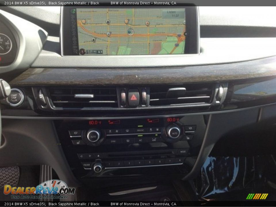 2014 BMW X5 sDrive35i Black Sapphire Metallic / Black Photo #8