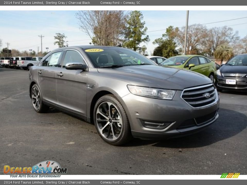 2014 Ford Taurus Limited Sterling Gray / Charcoal Black Photo #3
