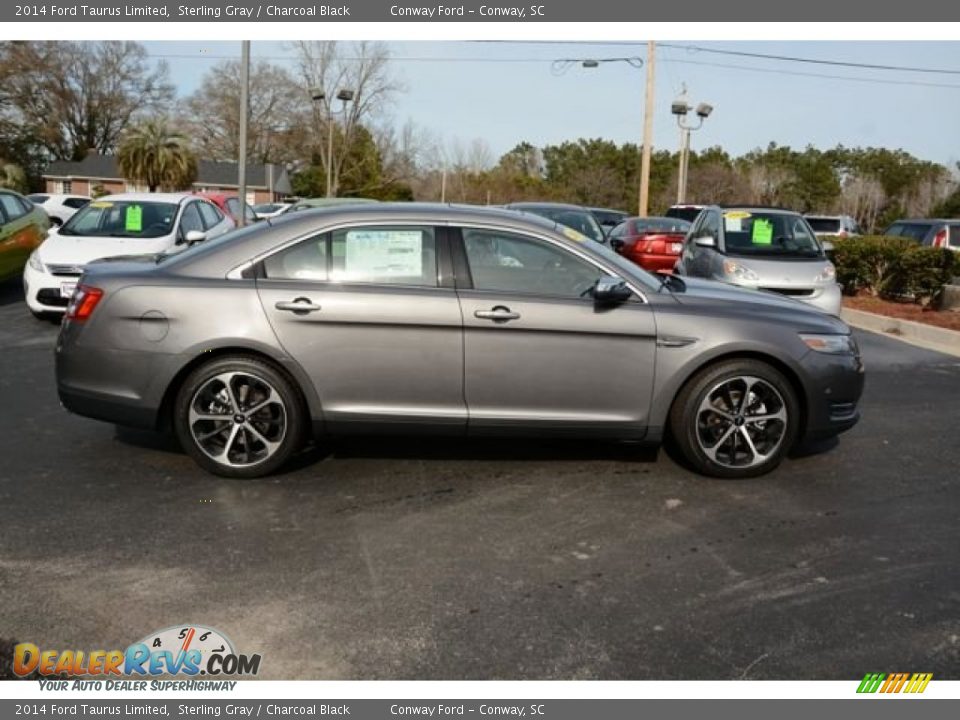 2014 Ford Taurus Limited Sterling Gray / Charcoal Black Photo #4