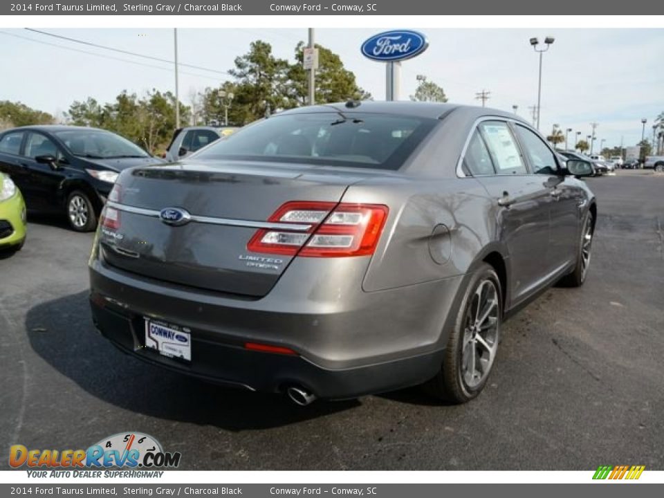 2014 Ford Taurus Limited Sterling Gray / Charcoal Black Photo #5