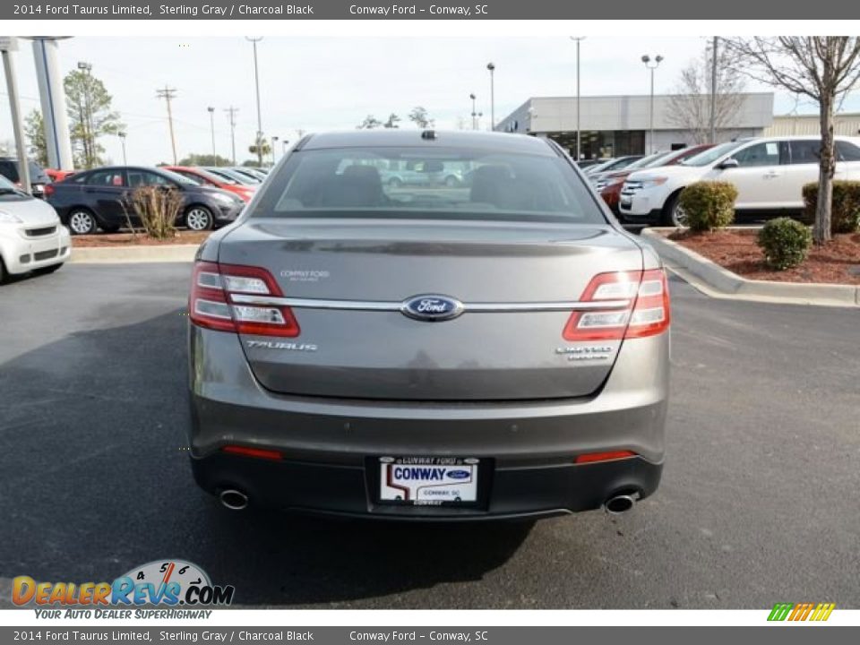 2014 Ford Taurus Limited Sterling Gray / Charcoal Black Photo #6