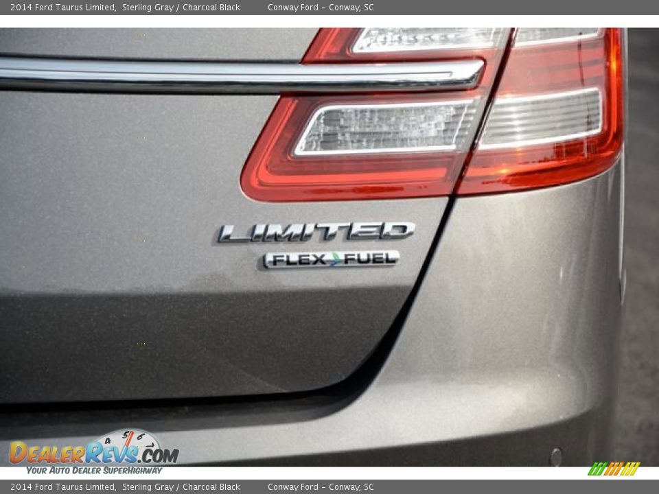 2014 Ford Taurus Limited Sterling Gray / Charcoal Black Photo #7