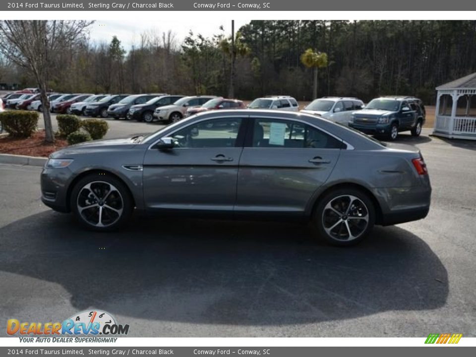 2014 Ford Taurus Limited Sterling Gray / Charcoal Black Photo #9