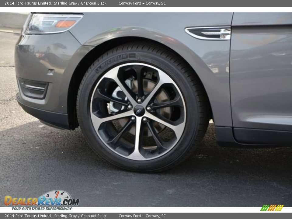 2014 Ford Taurus Limited Sterling Gray / Charcoal Black Photo #10