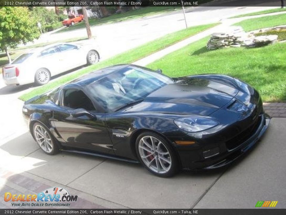 2012 Chevrolet Corvette Centennial Edition Z06 Carbon Flash Metallic / Ebony Photo #5