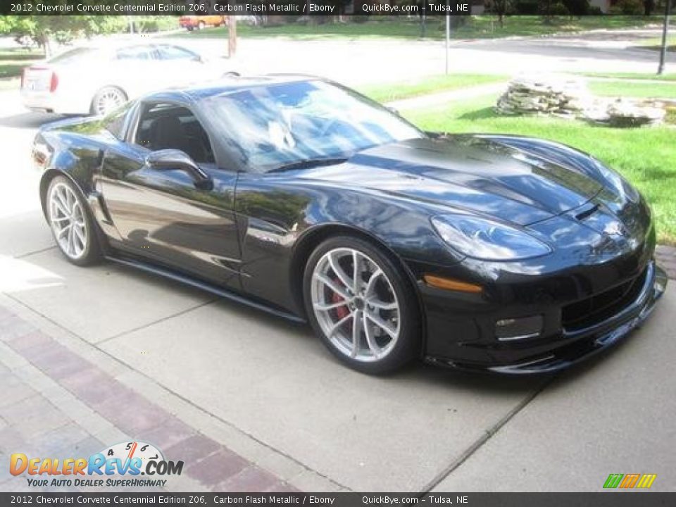 2012 Chevrolet Corvette Centennial Edition Z06 Carbon Flash Metallic / Ebony Photo #6