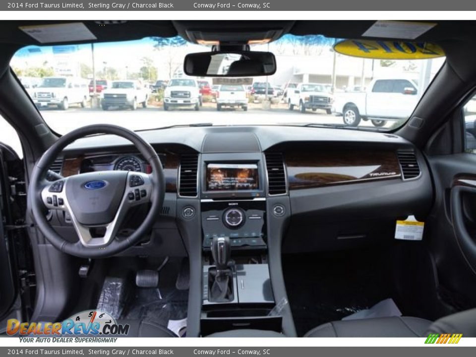 2014 Ford Taurus Limited Sterling Gray / Charcoal Black Photo #15