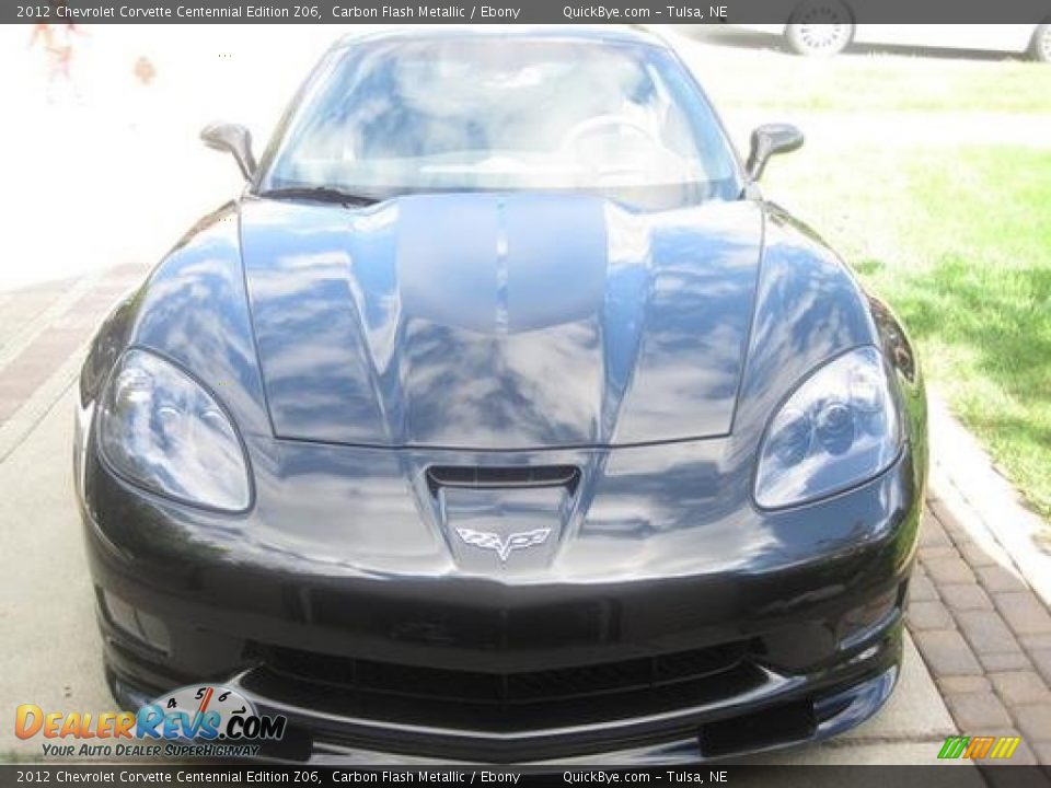 2012 Chevrolet Corvette Centennial Edition Z06 Carbon Flash Metallic / Ebony Photo #9