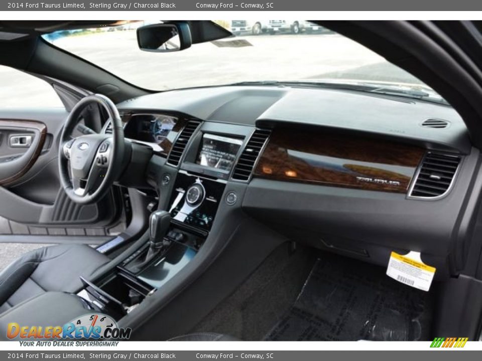 2014 Ford Taurus Limited Sterling Gray / Charcoal Black Photo #19