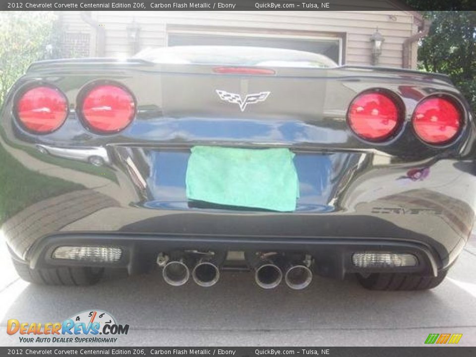 2012 Chevrolet Corvette Centennial Edition Z06 Carbon Flash Metallic / Ebony Photo #10