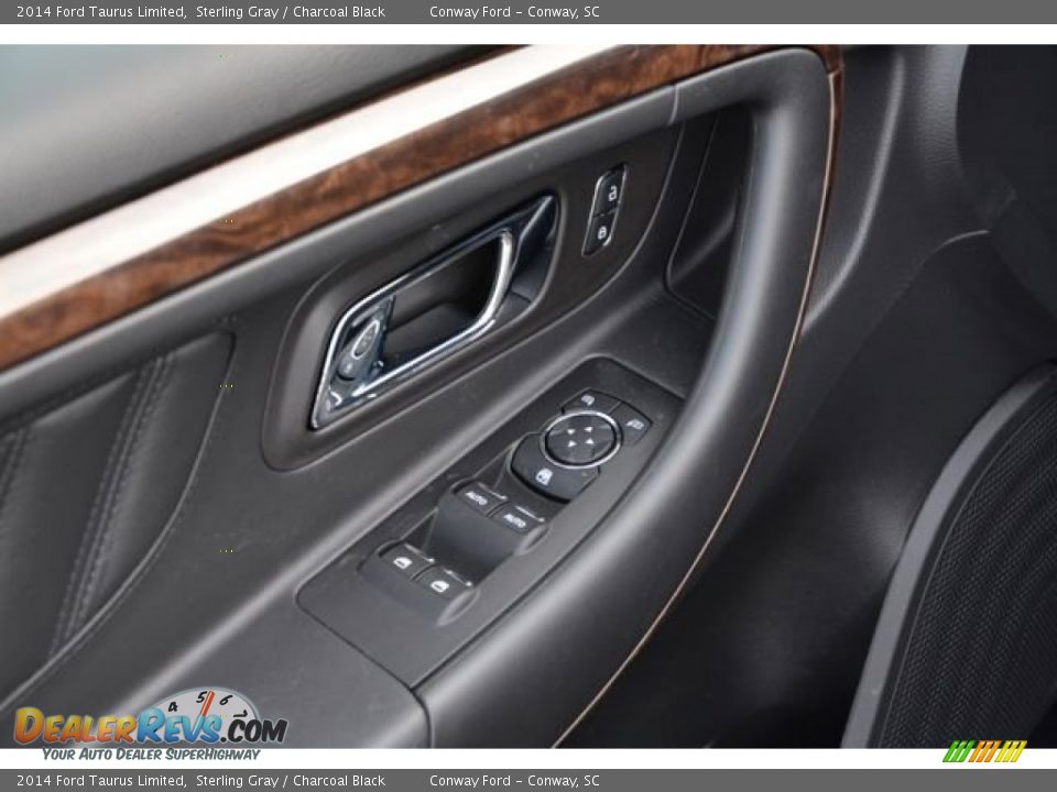 2014 Ford Taurus Limited Sterling Gray / Charcoal Black Photo #22