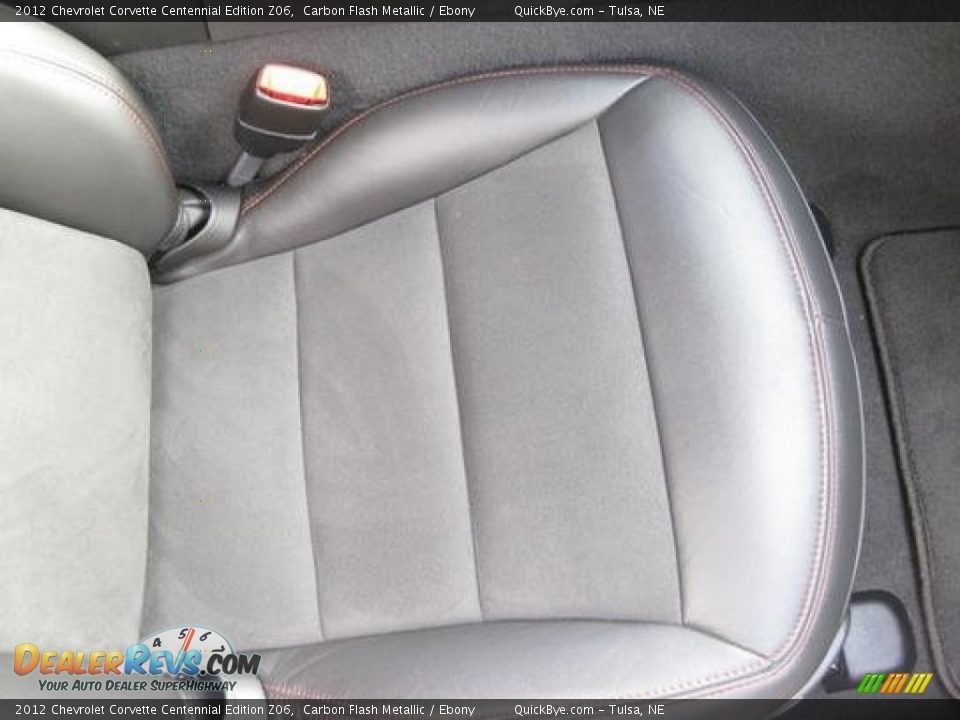 2012 Chevrolet Corvette Centennial Edition Z06 Carbon Flash Metallic / Ebony Photo #17
