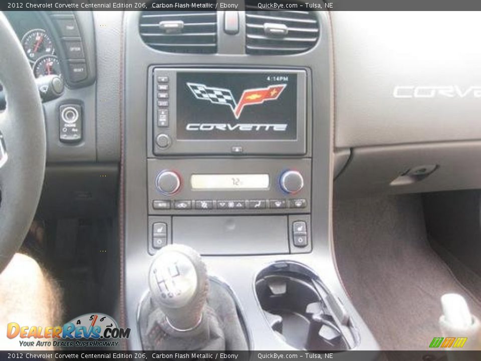 Controls of 2012 Chevrolet Corvette Centennial Edition Z06 Photo #19