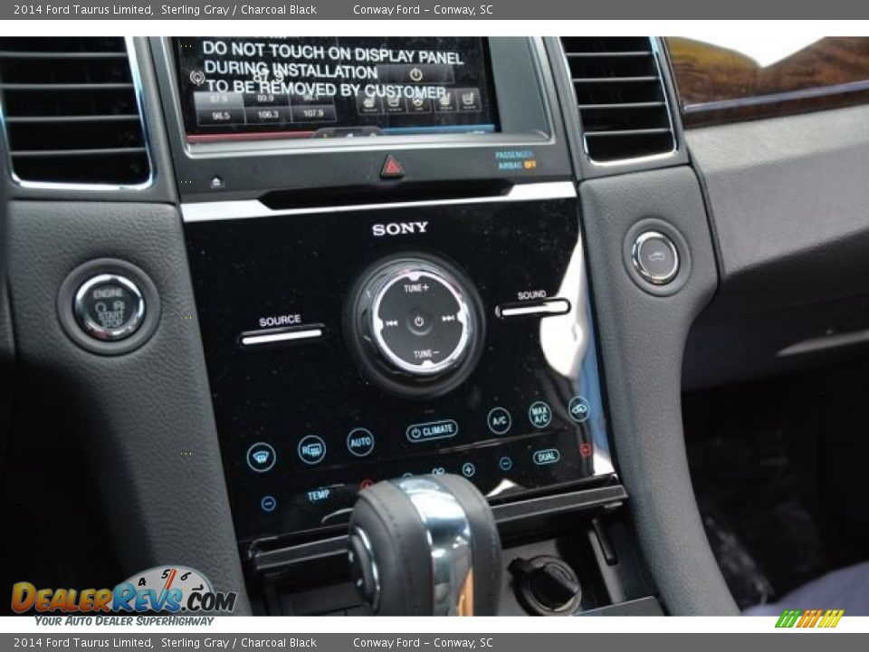 2014 Ford Taurus Limited Sterling Gray / Charcoal Black Photo #28