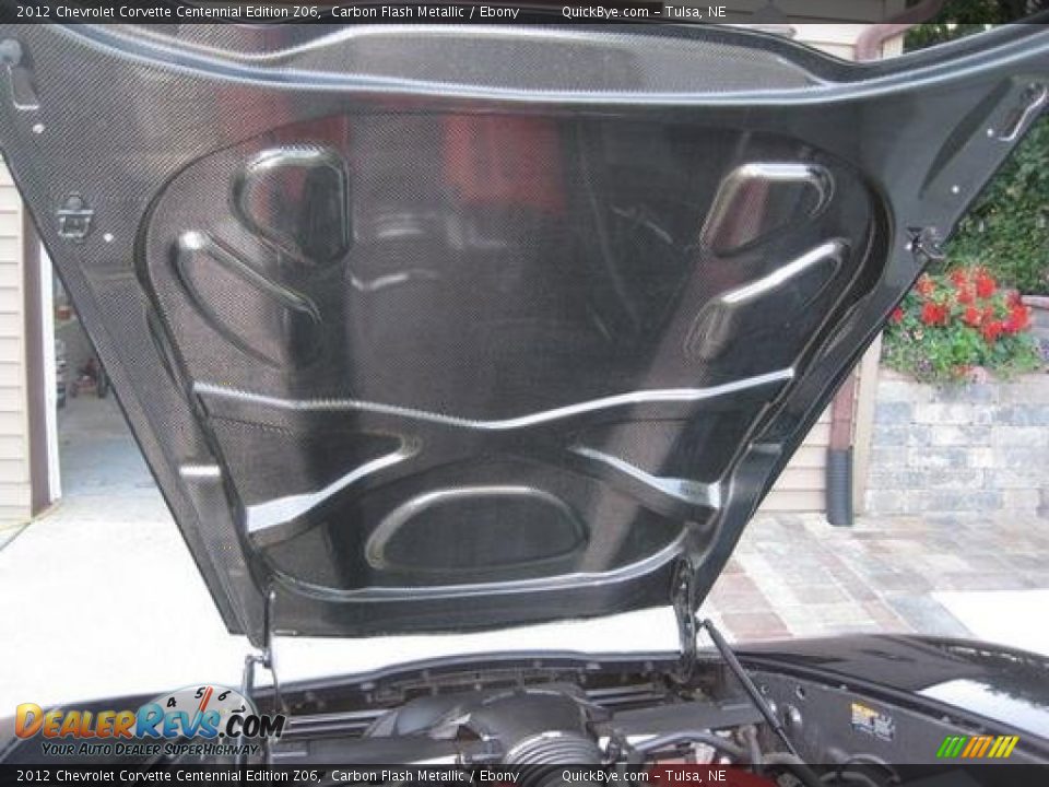 2012 Chevrolet Corvette Centennial Edition Z06 Carbon Flash Metallic / Ebony Photo #22