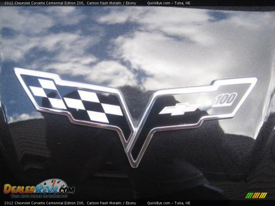2012 Chevrolet Corvette Centennial Edition Z06 Carbon Flash Metallic / Ebony Photo #25