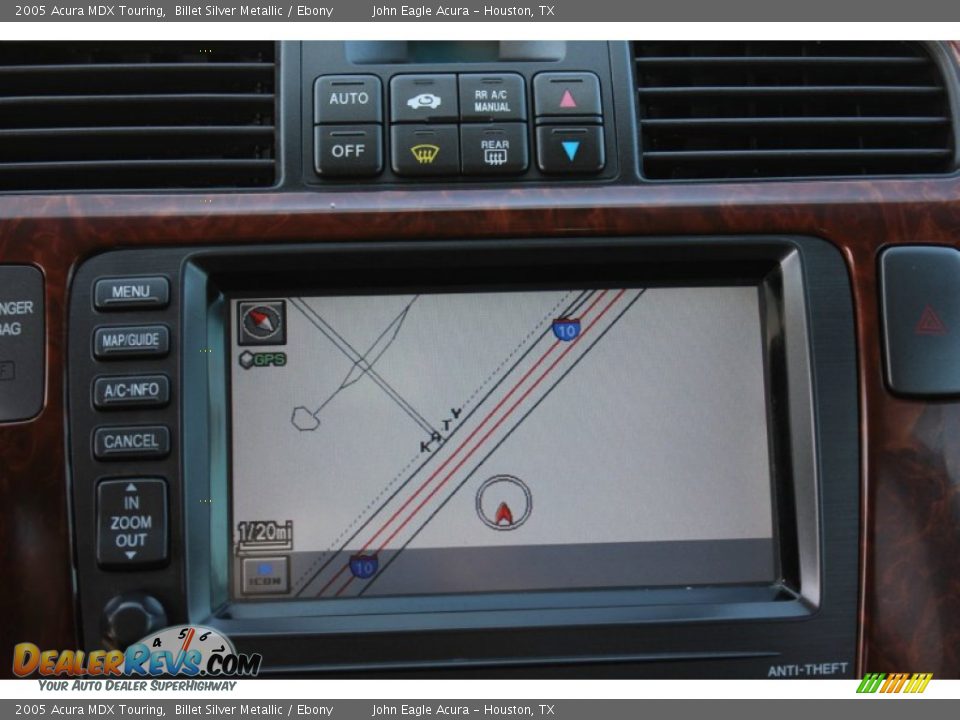 2005 Acura MDX Touring Billet Silver Metallic / Ebony Photo #26
