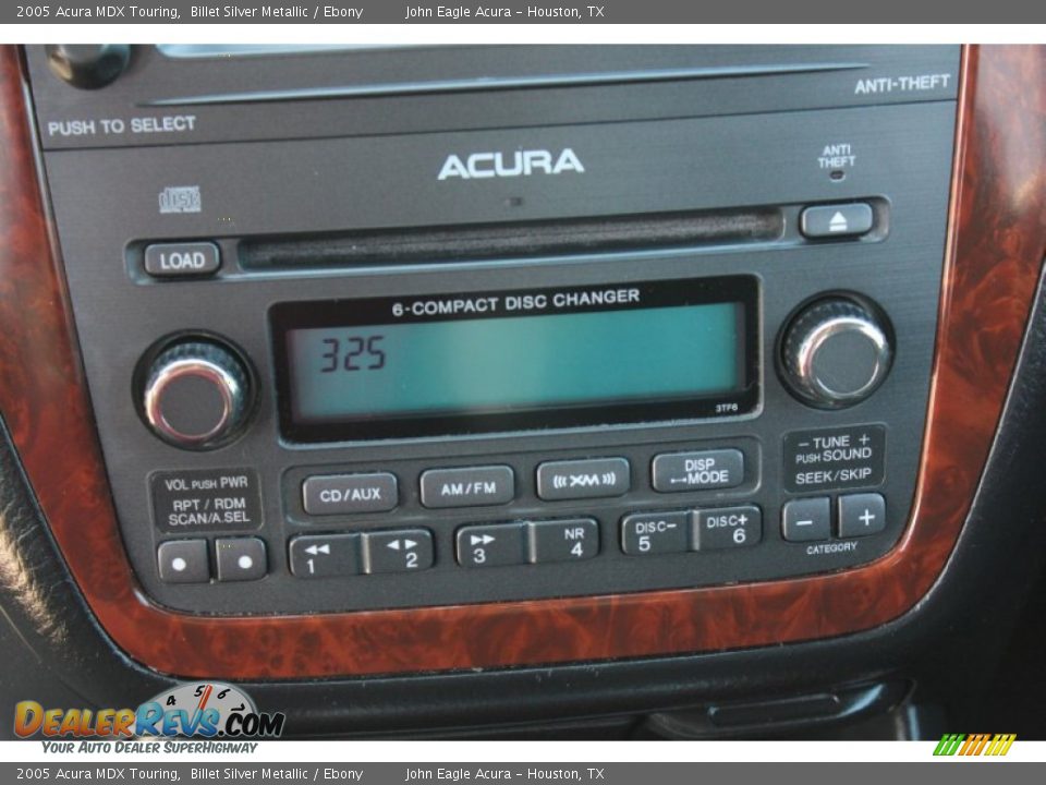 2005 Acura MDX Touring Billet Silver Metallic / Ebony Photo #27