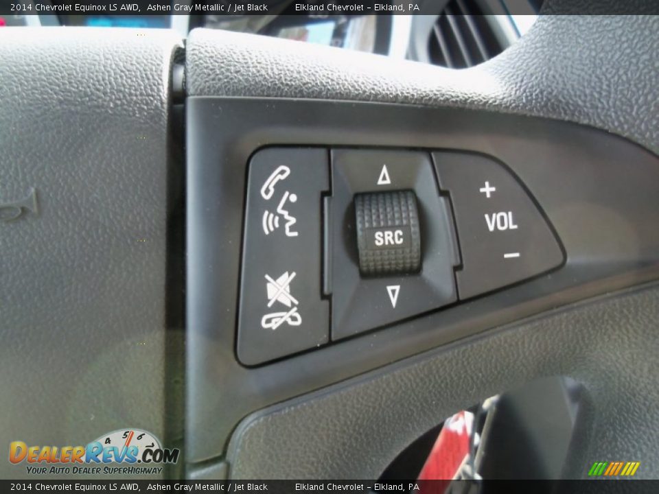 2014 Chevrolet Equinox LS AWD Ashen Gray Metallic / Jet Black Photo #16
