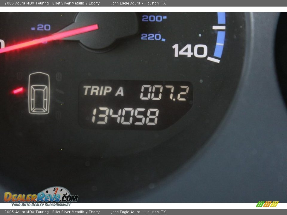 2005 Acura MDX Touring Billet Silver Metallic / Ebony Photo #34
