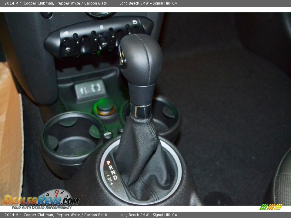 2014 Mini Cooper Clubman Pepper White / Carbon Black Photo #8