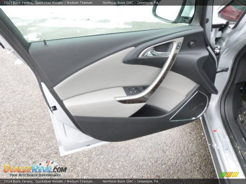 2014 Buick Verano Quicksilver Metallic / Medium Titanium Photo #11