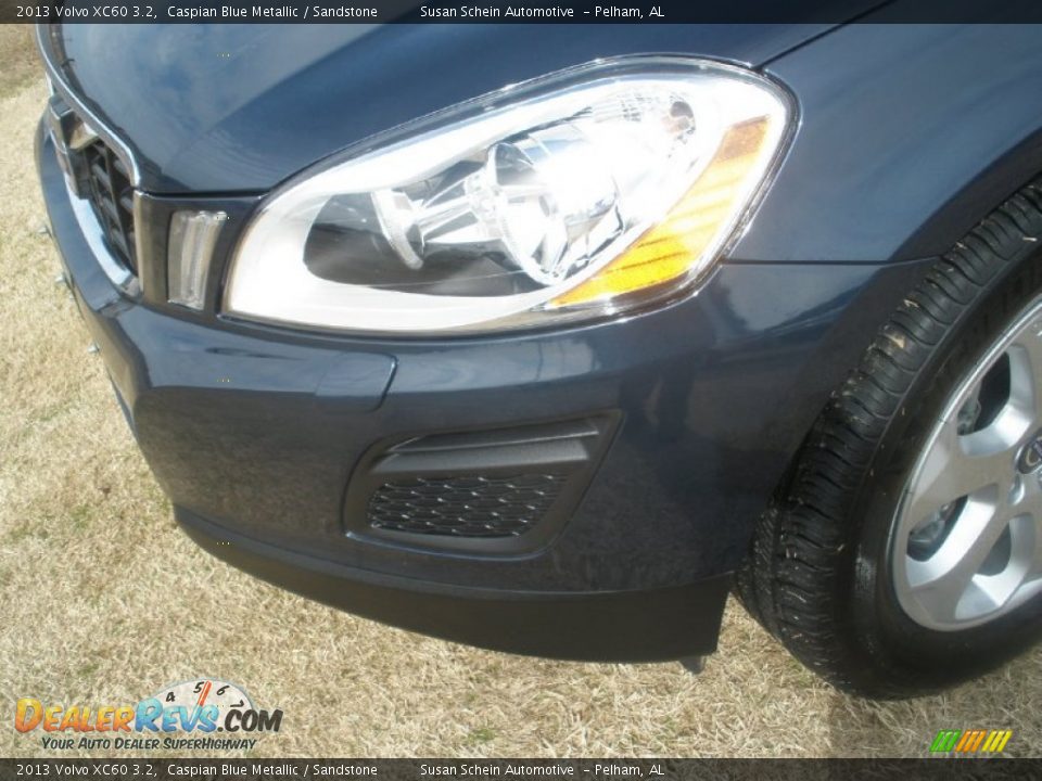 2013 Volvo XC60 3.2 Caspian Blue Metallic / Sandstone Photo #10
