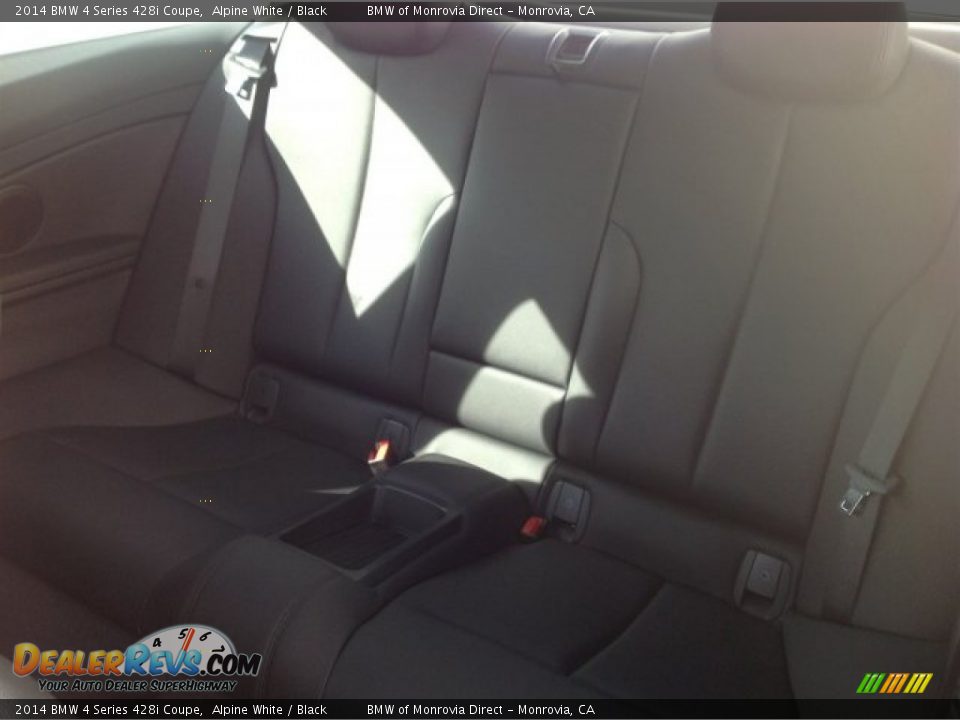 2014 BMW 4 Series 428i Coupe Alpine White / Black Photo #5