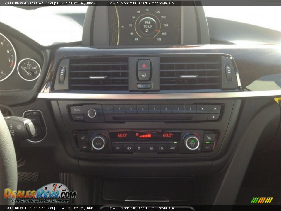 2014 BMW 4 Series 428i Coupe Alpine White / Black Photo #8