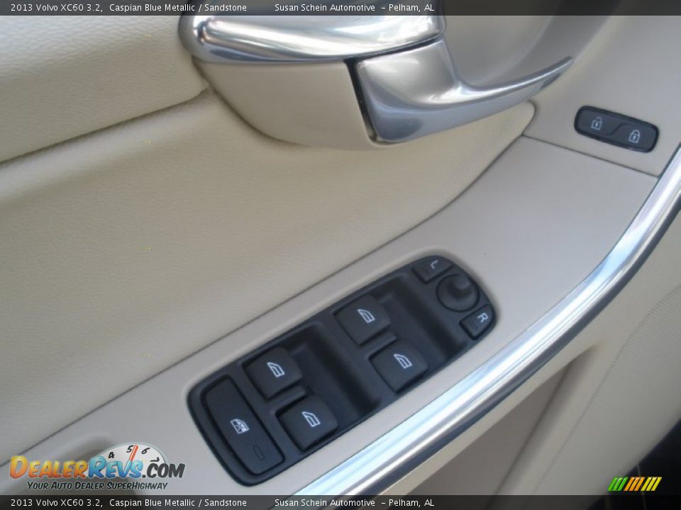 2013 Volvo XC60 3.2 Caspian Blue Metallic / Sandstone Photo #19