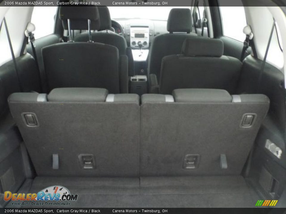 2006 Mazda MAZDA5 Sport Carbon Gray Mica / Black Photo #10