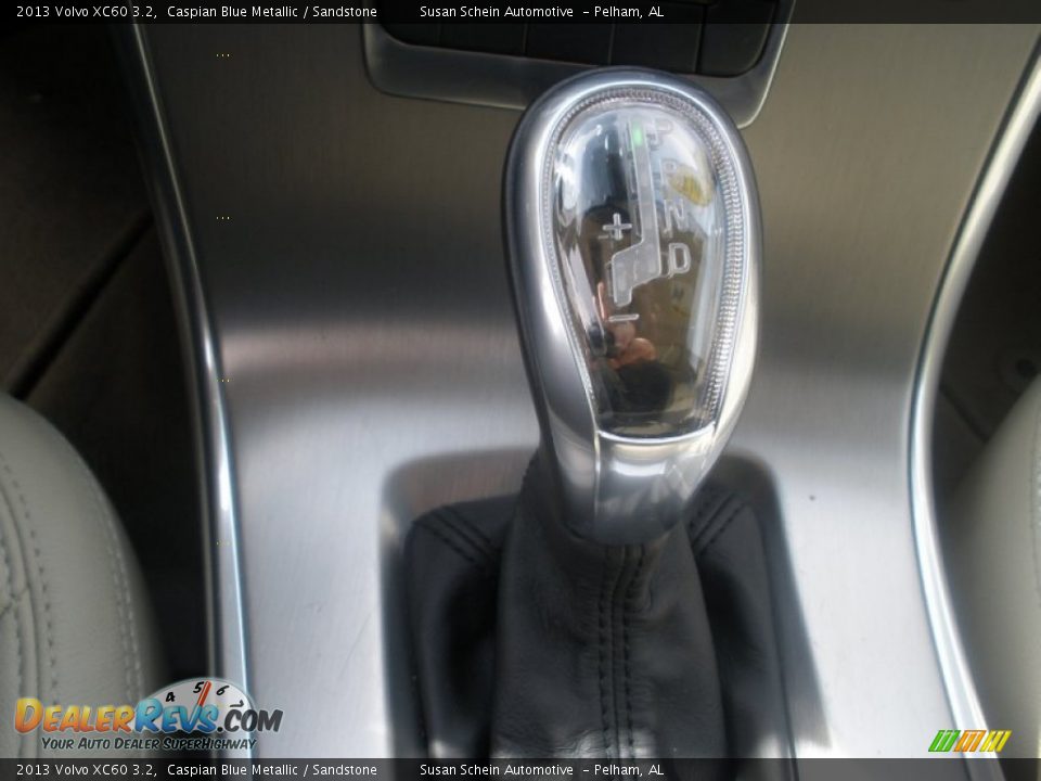 2013 Volvo XC60 3.2 Caspian Blue Metallic / Sandstone Photo #22