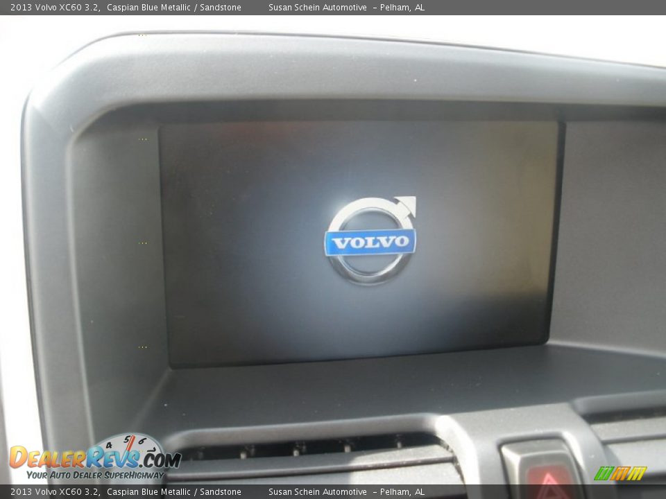 2013 Volvo XC60 3.2 Caspian Blue Metallic / Sandstone Photo #23