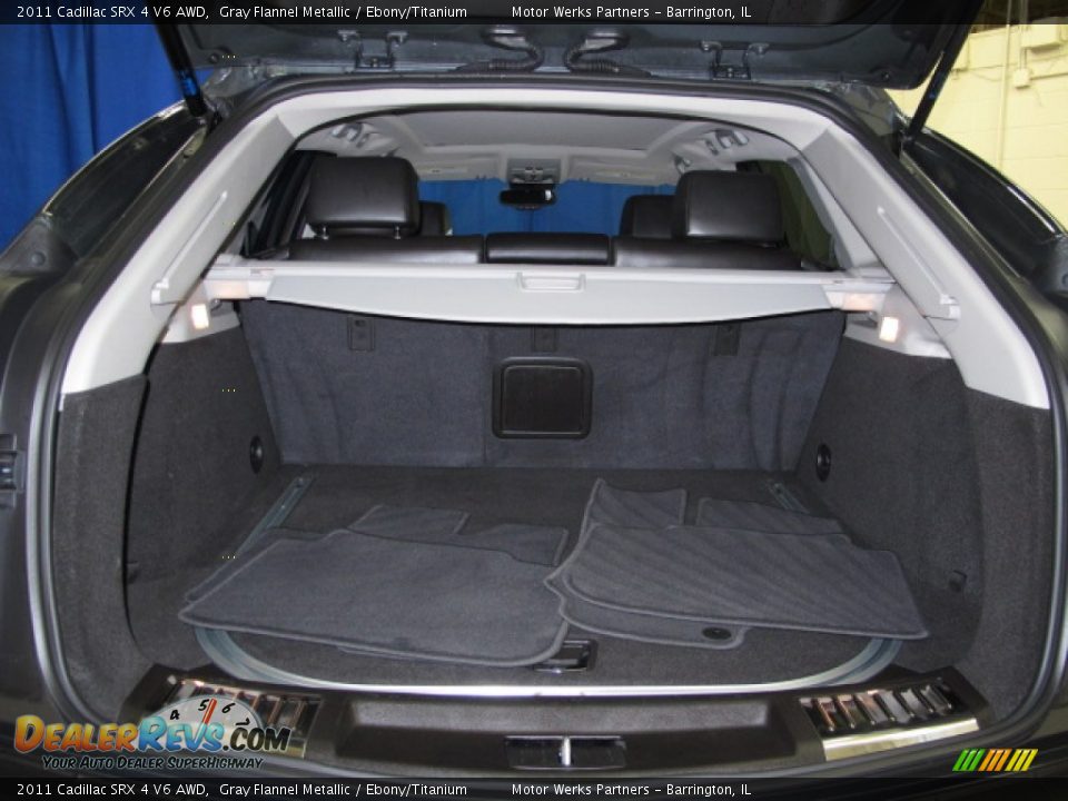 2011 Cadillac SRX 4 V6 AWD Gray Flannel Metallic / Ebony/Titanium Photo #9