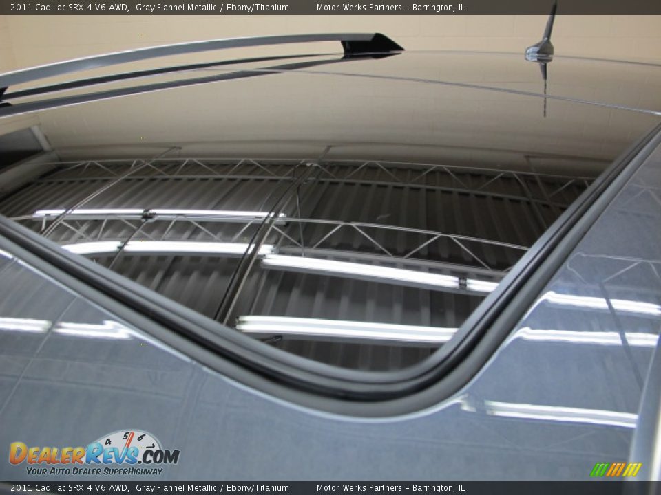 2011 Cadillac SRX 4 V6 AWD Gray Flannel Metallic / Ebony/Titanium Photo #10